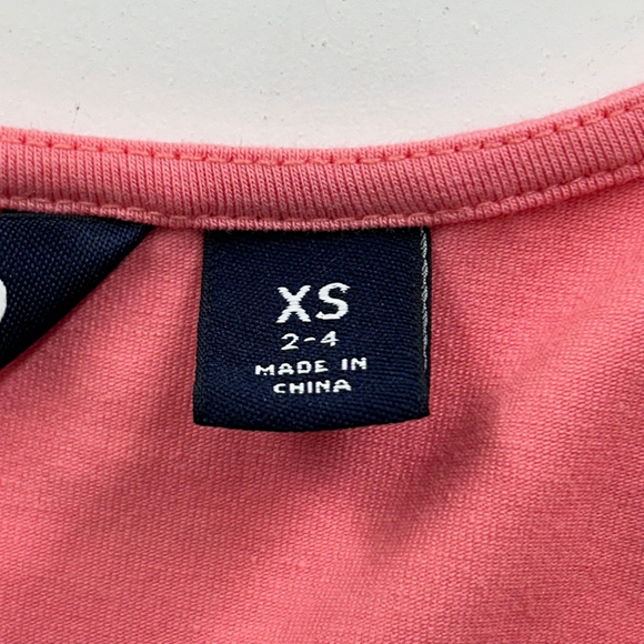 Land's End Wrap Dress XS Coral Pink Fit & Flare Wedding Beach Brunch Summer - Picture 8 of 11